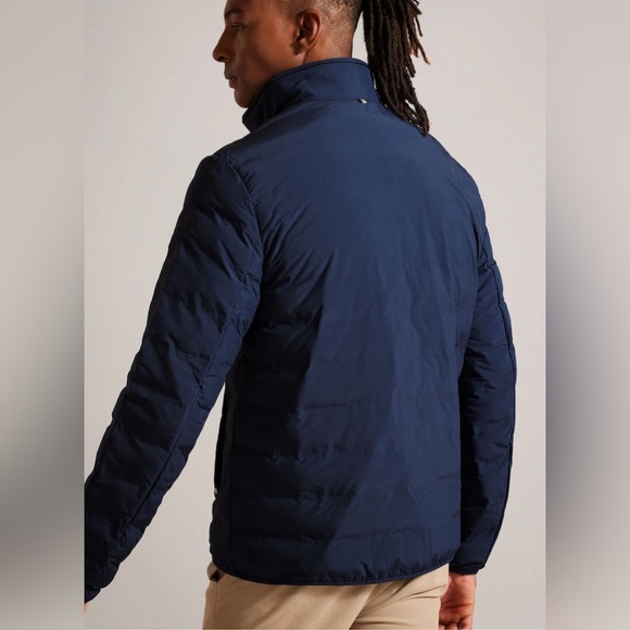 NEW Ted Baker Blue Tucson Welded Nylon Liner Jacket - Picture 3 of 7